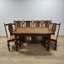 Stalas + 6 kėdės