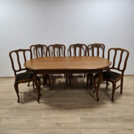 Stalas + 6 kėdės